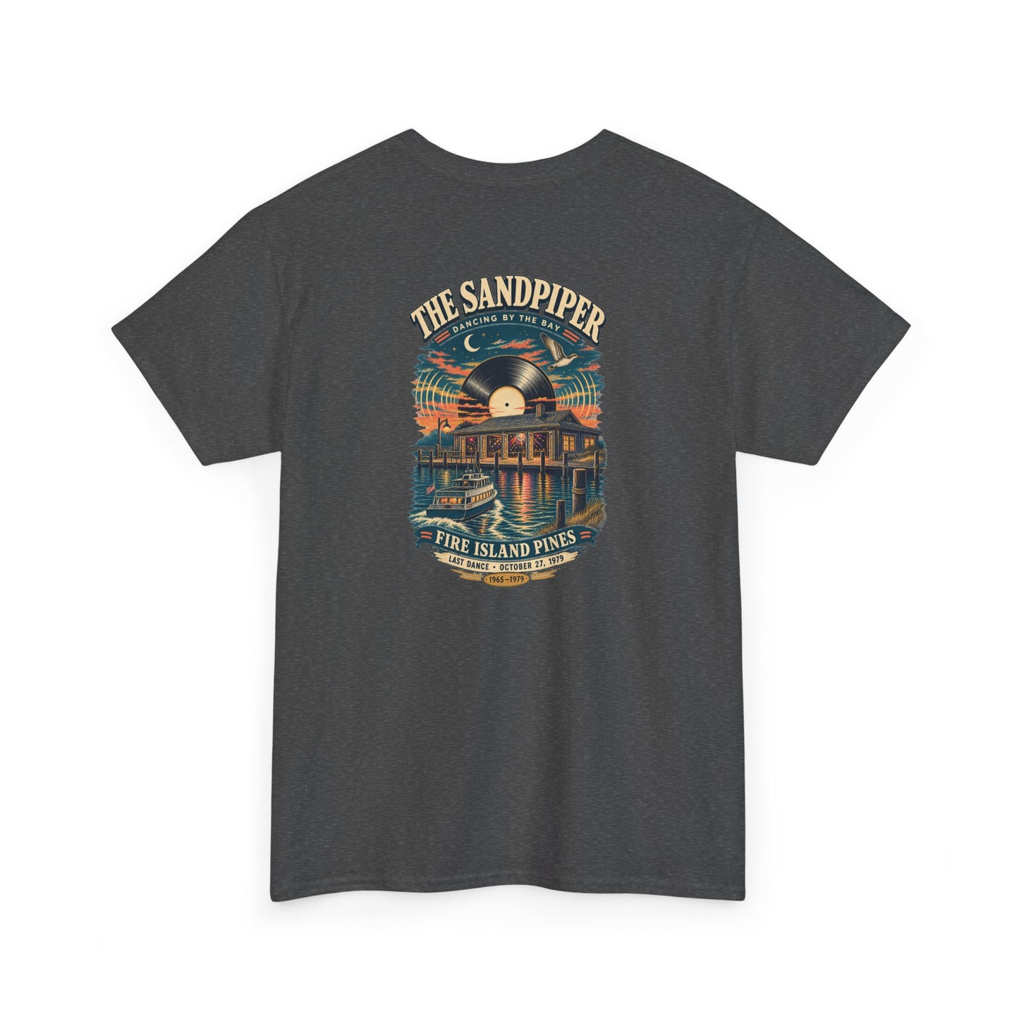 The Sandpiper Fire Island Pines T-Shirt | Vintage Gay Disco History Tee