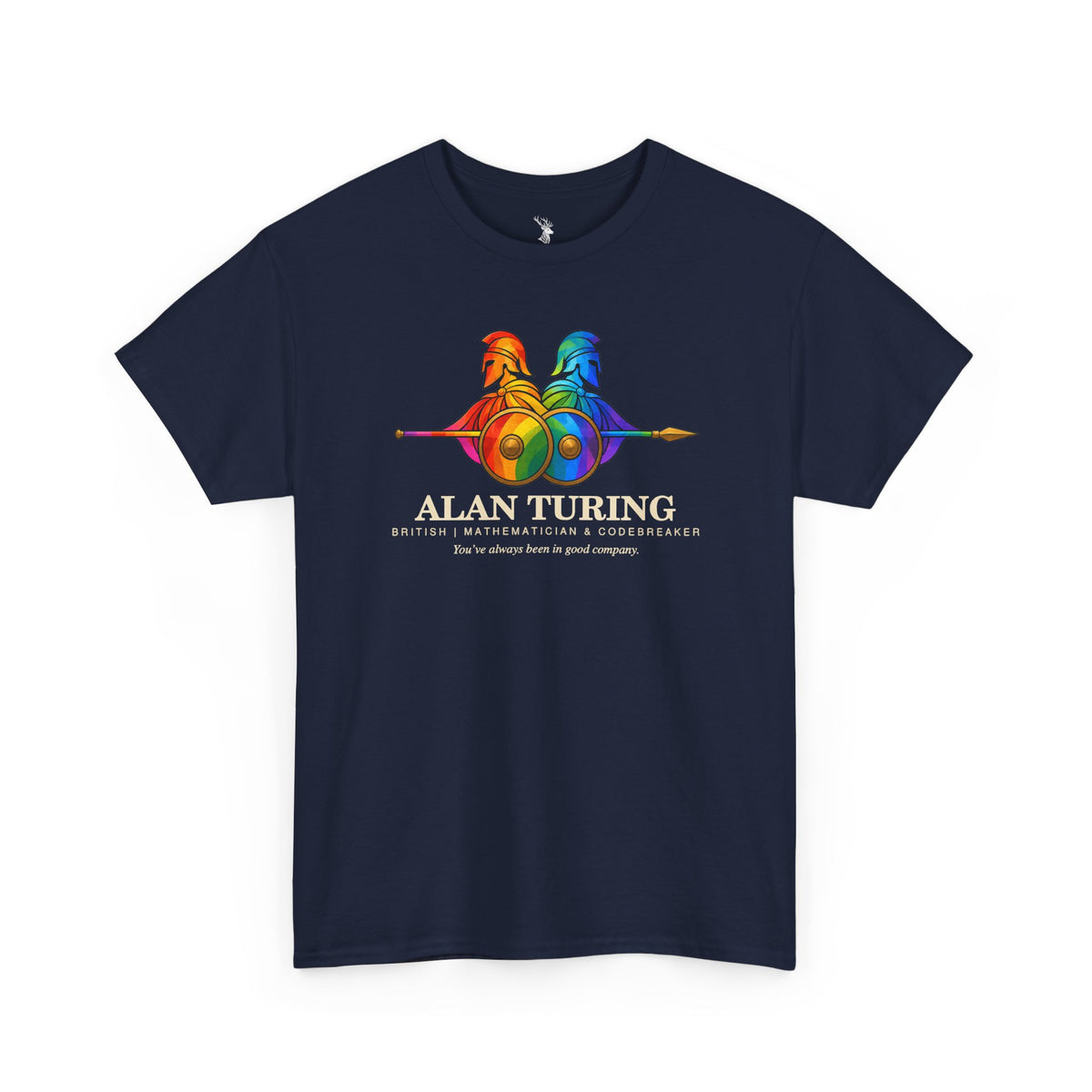 Alan Turing | British Mathematician & Codebreaker | LGBTQ+ History T-Shirt