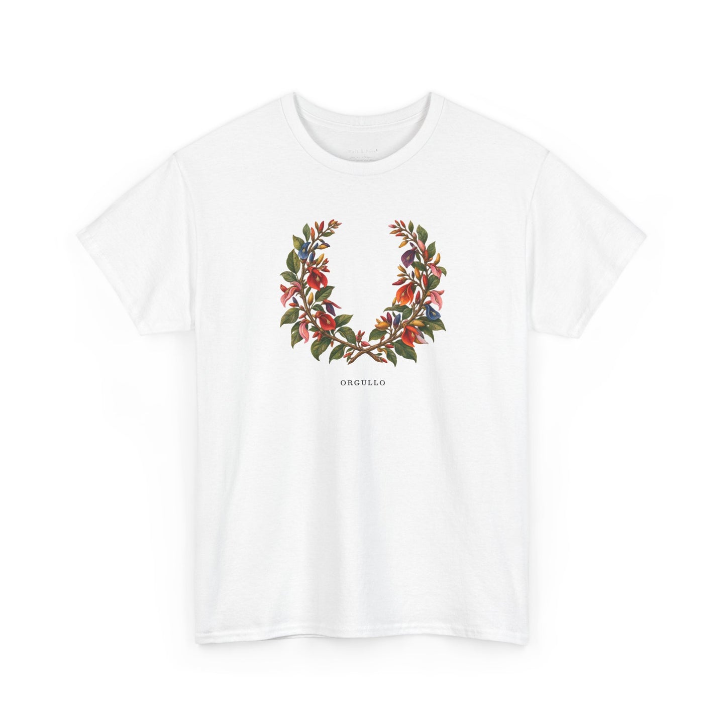 Orgullo Ceibo Pride T-Shirt | Argentine Botanical LGBTQ+ Tee