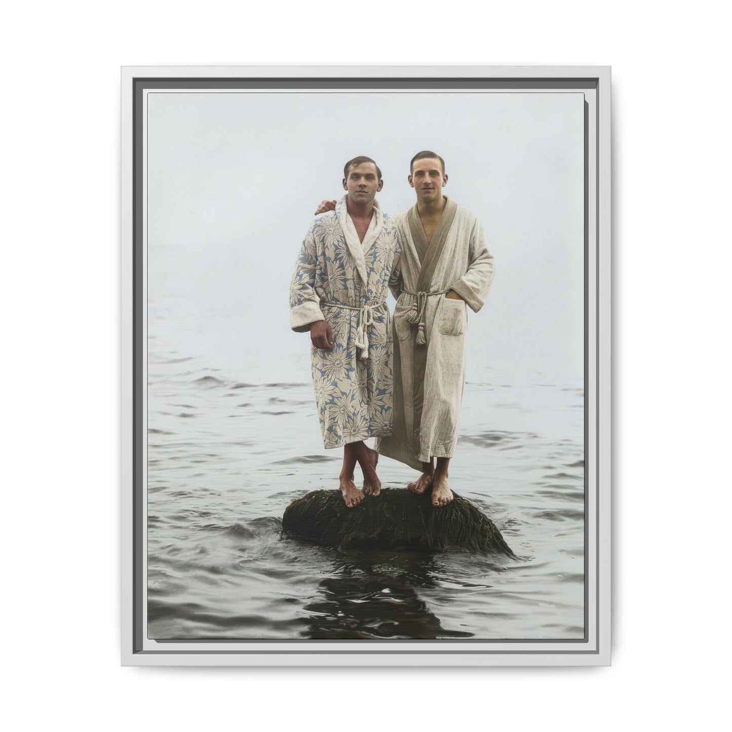 nager 049 | Framed Vintage Photo - Matte Canvas