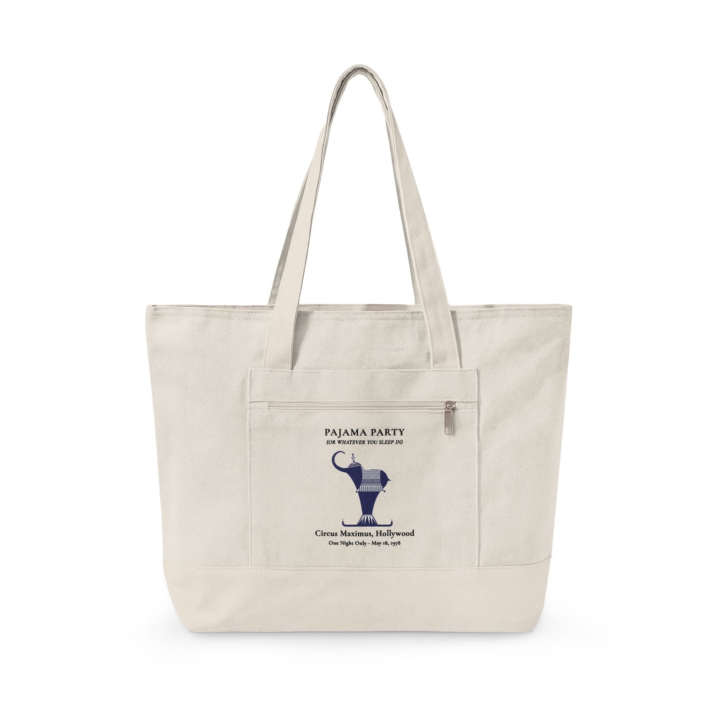 Circus Maximus: After Hours – Pajama Party (1978) | Zippered Canvas Tote