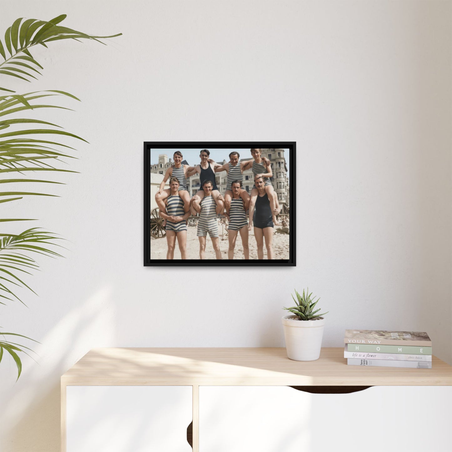 nager 021 | Framed Vintage Photo - Matte Canvas