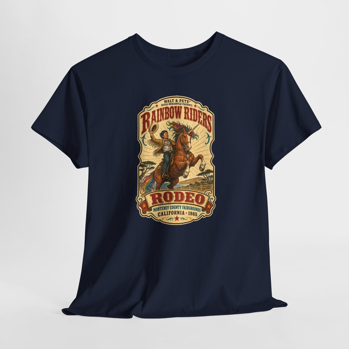 Copy of Rainbow Riders Rodeo Arizona 1972 Pride T-Shirt | Queer Cowgirl Tee