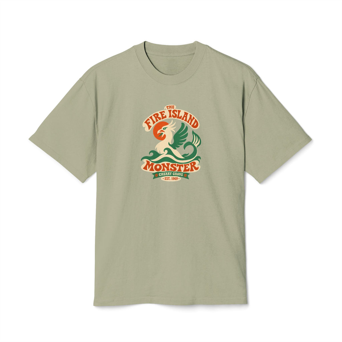 The Fire Island Monster Cherry Grove T-Shirt | Vintage Gay Bar History Tee