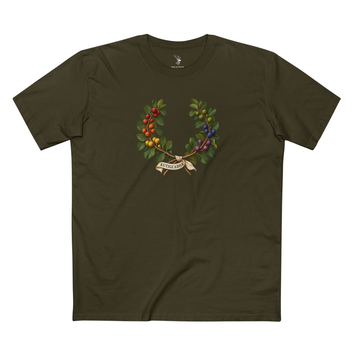 Eswatini Wild Fig Kutigcabha Pride  Laurel Wreath T-Shirt — Sheltering Connection