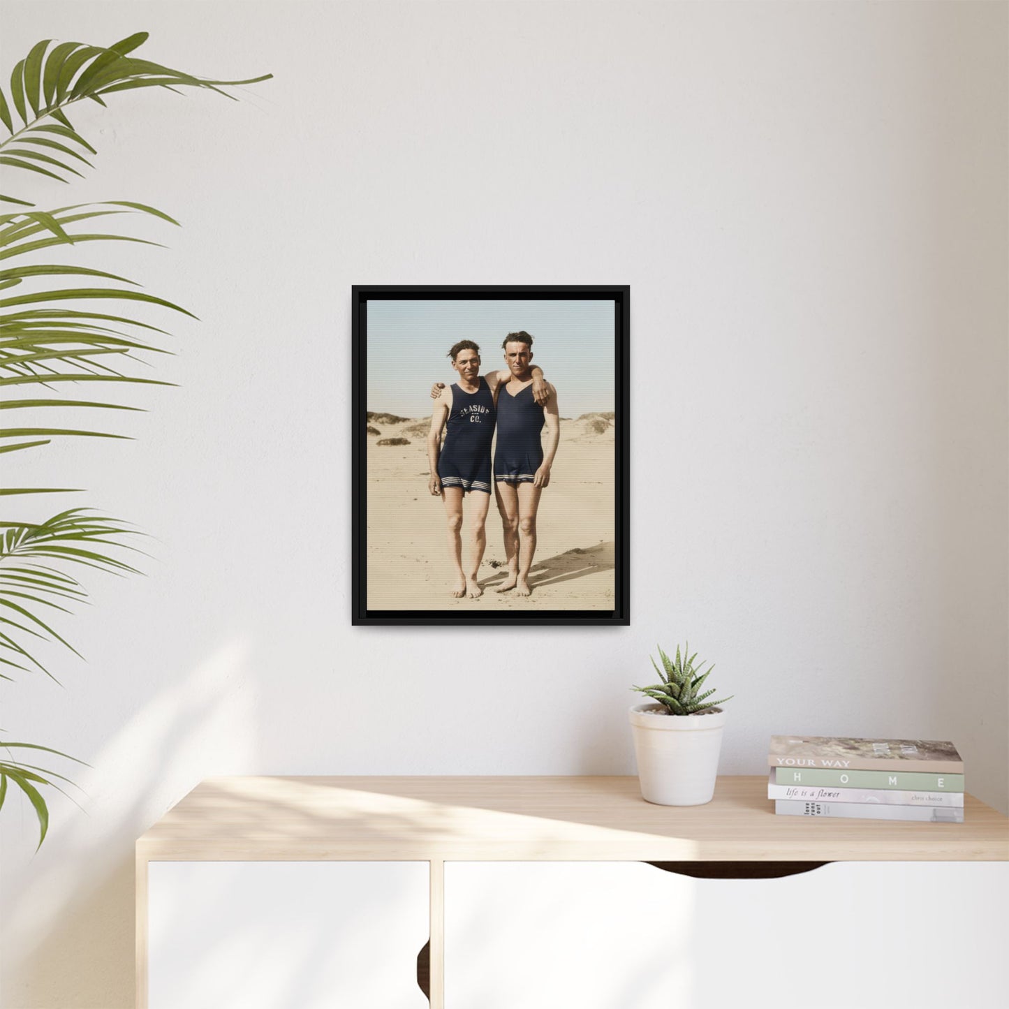nager 035 | Framed Vintage Photo - Matte Canvas