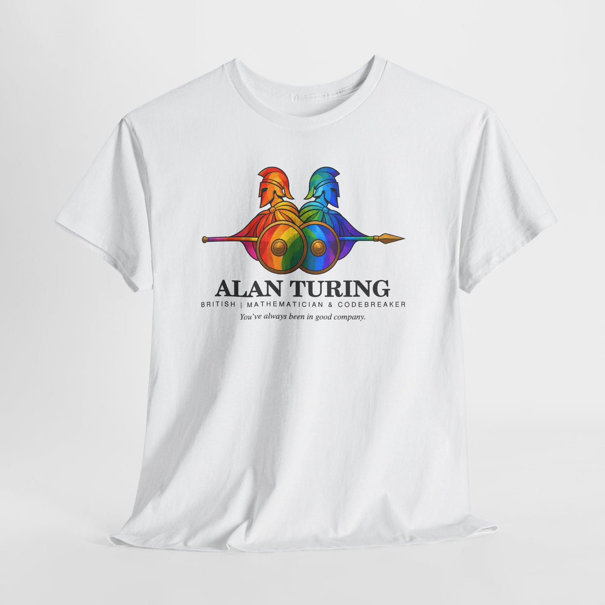 Alan Turing | British Mathematician & Codebreaker | LGBTQ+ History T-Shirt