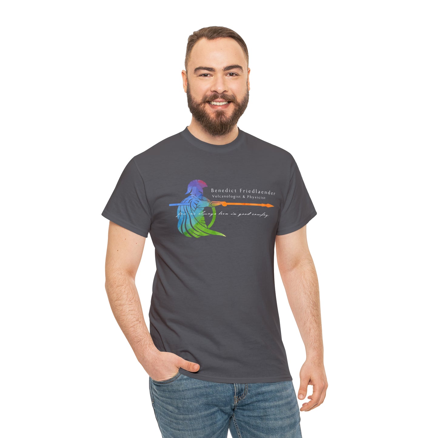 Benedict Friedlaender | Volcanologist & Physicist | Pride T-Shirt Zoologist Gay Queer LGBTQ
