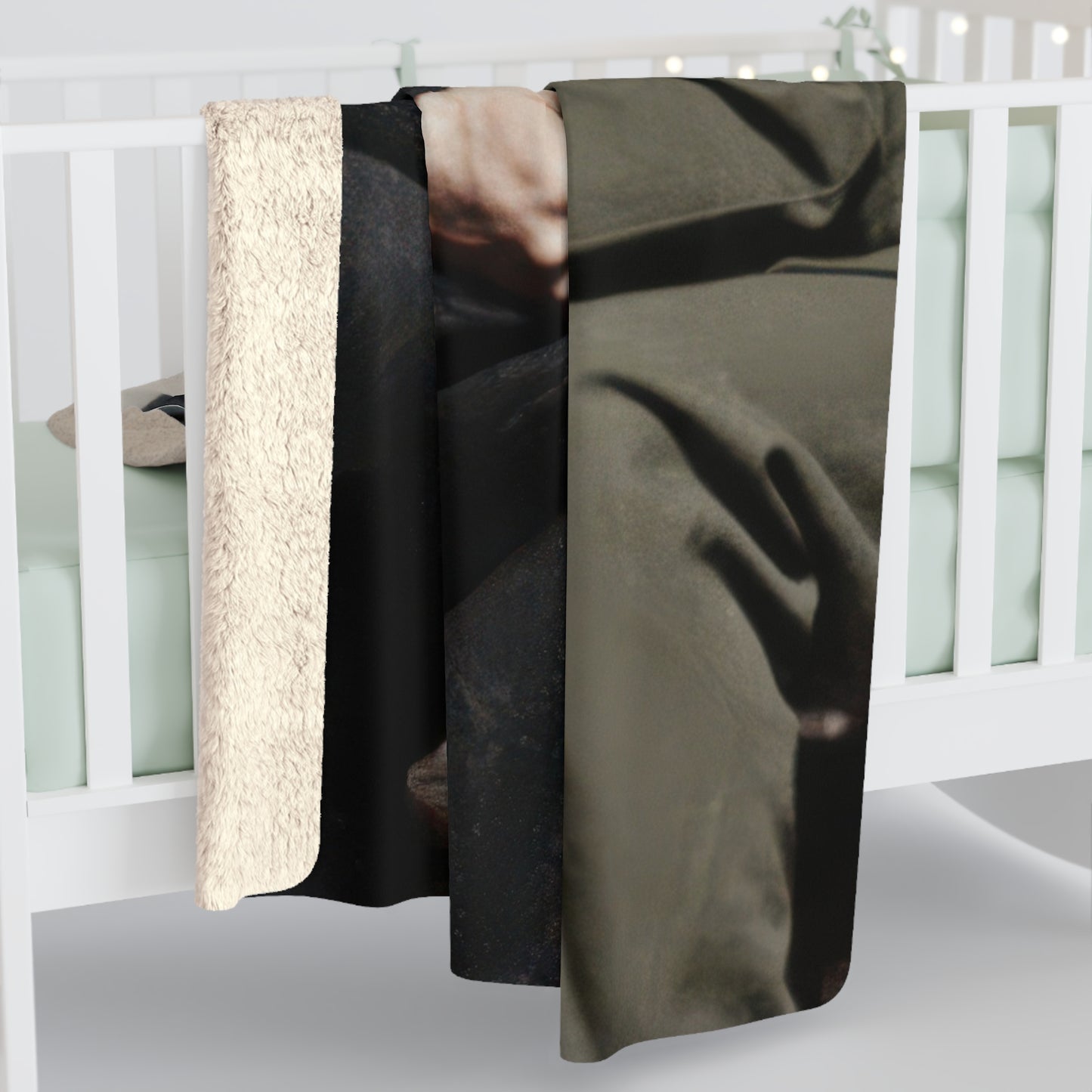 Heirloom Sherpa Blanket – paire 087 Premium fleece throw · 50x60, 60x80