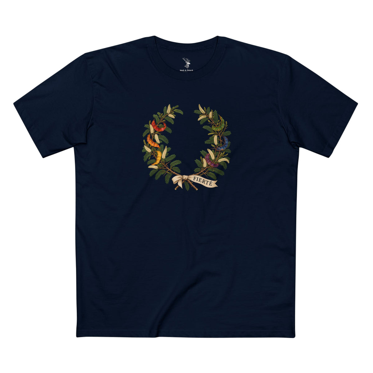 Nigerien Faidherbia Fierté Pride Laurel Wreath T-Shirt — Sustaining Hope