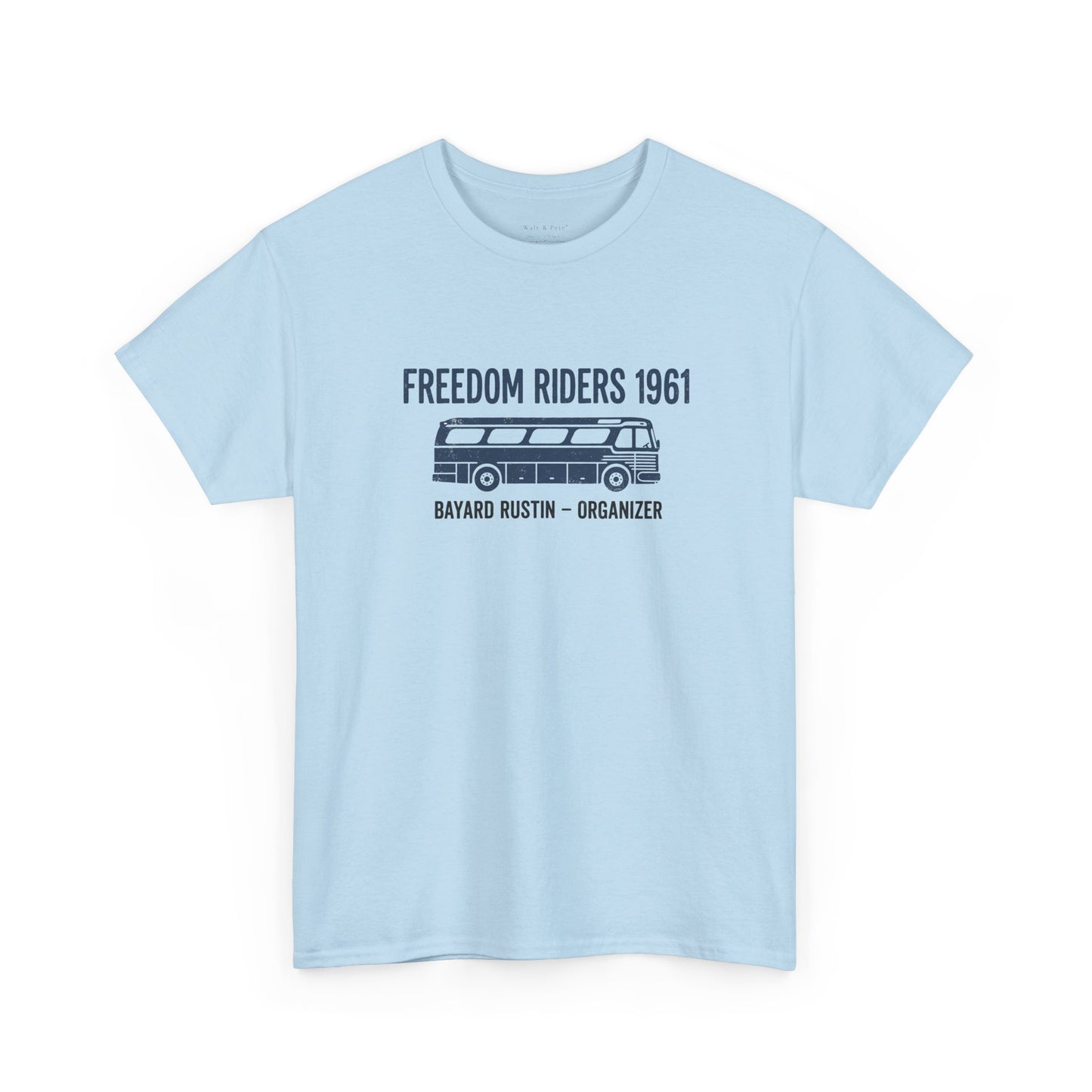 Freedom Riders 1961 T-Shirt | Bayard Rustin Organizer Tee