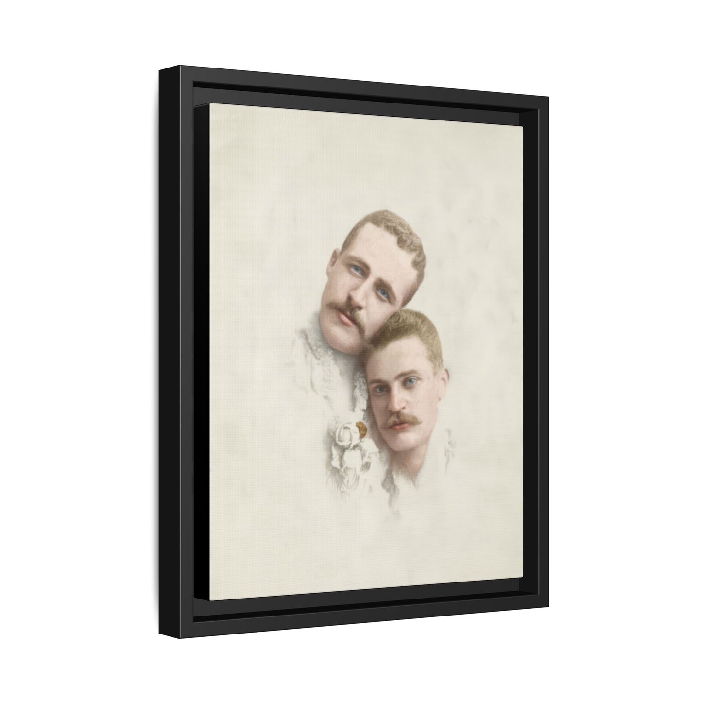 paire 081 | Framed Vintage Photo - Matte Canvas