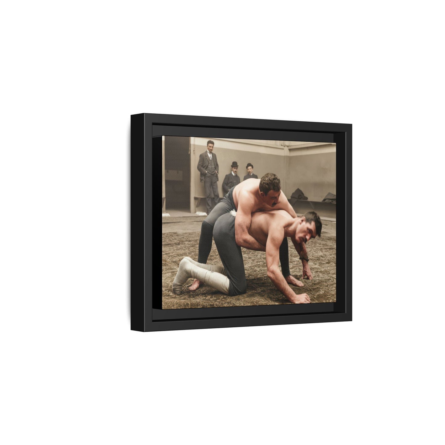 athlétisme 007 | Framed Vintage Photo - Matte Canvas
