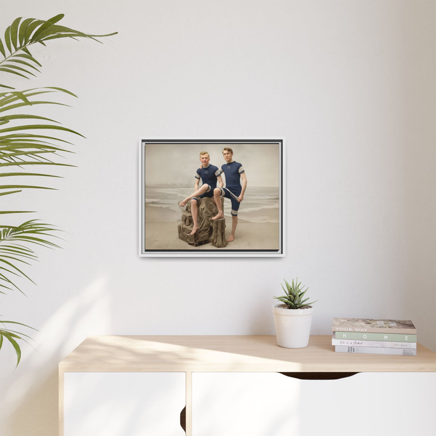 nager 036 | Framed Vintage Photo - Matte Canvas