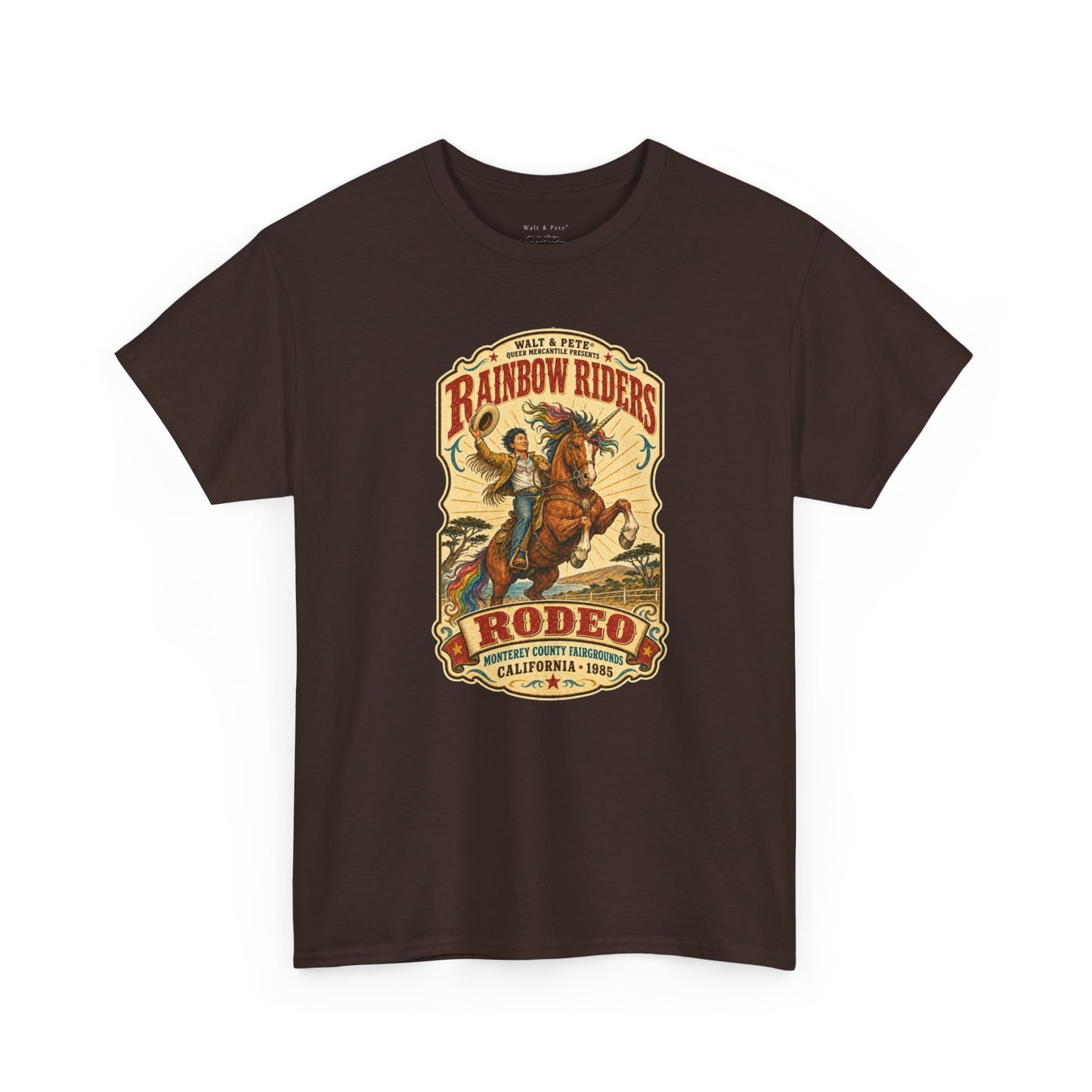 Copy of Rainbow Riders Rodeo Arizona 1972 Pride T-Shirt | Queer Cowgirl Tee