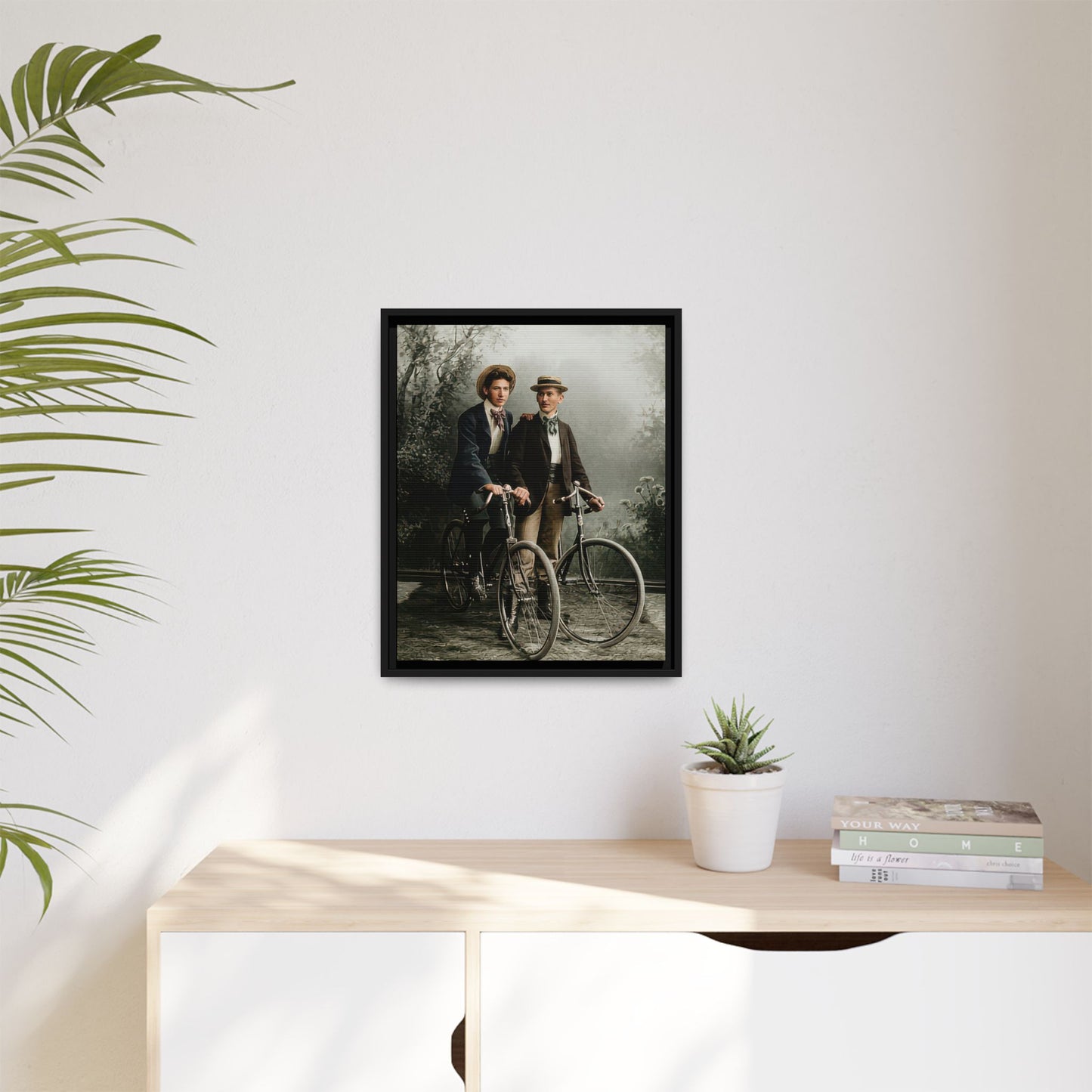 athlétisme 018 | Framed Vintage Photo - Matte Canvas