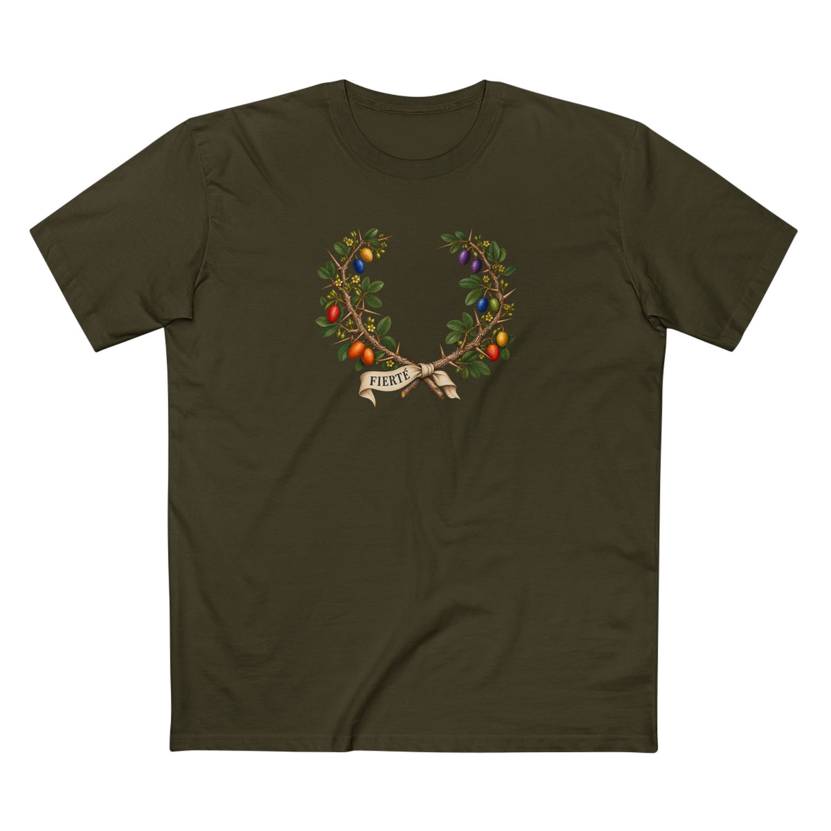 Chadian Desert Date Fierté Pride Laurel WreathT-Shirt — Persistence