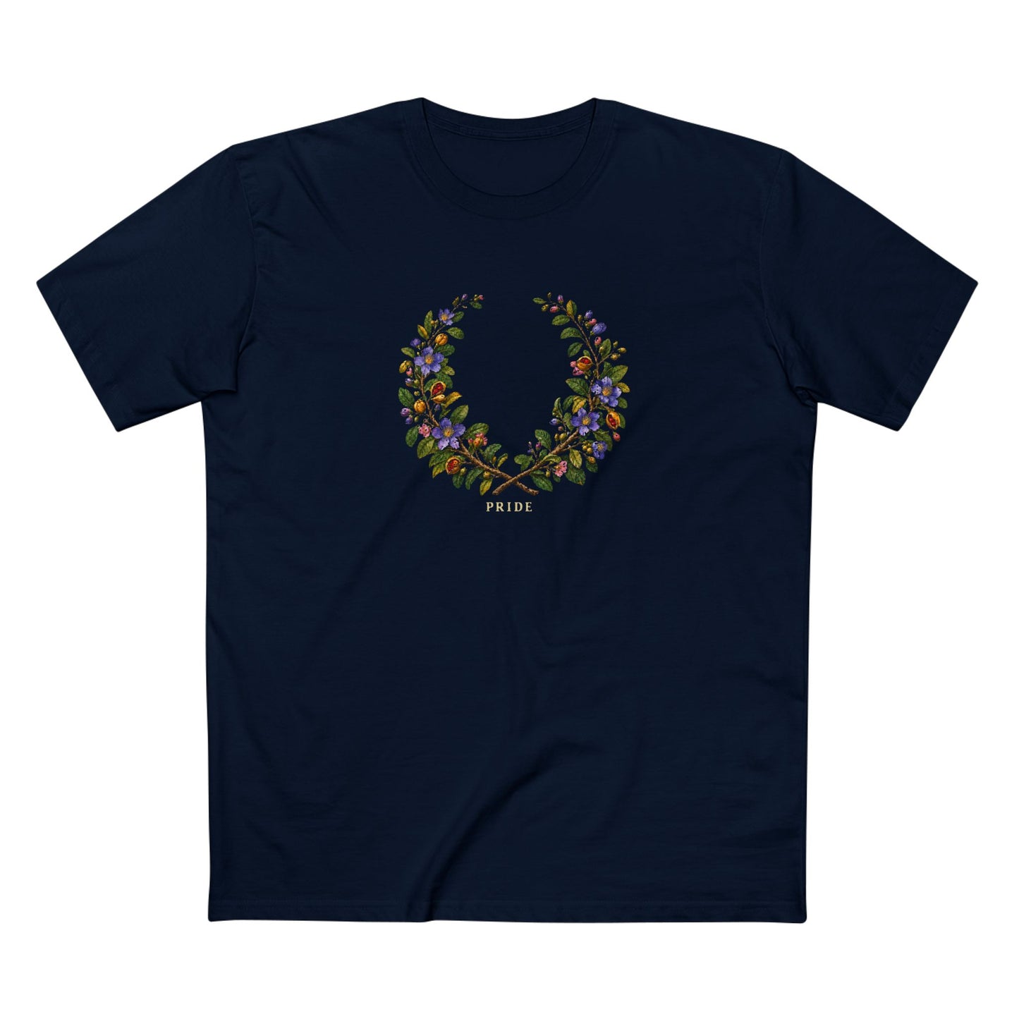 Jamaican Lignum Vitae Pride T-Shirt | Botanical LGBTQ+ Graphic Tee