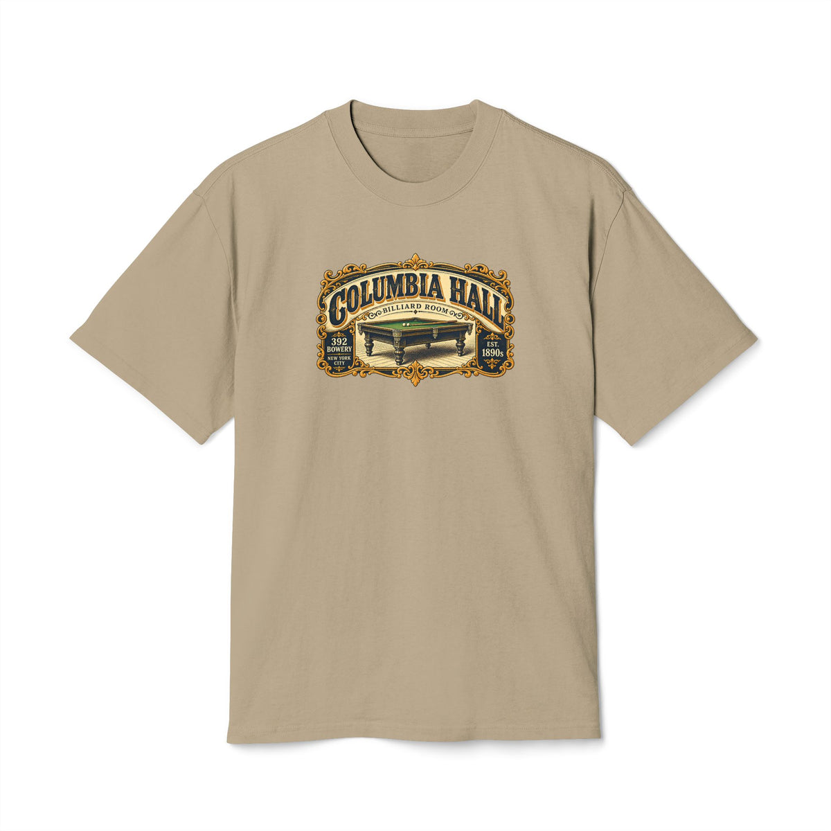 Columbia Hall / Paresis Hall 1890s | Historic NYC Gay Bar Heritage T-Shirt