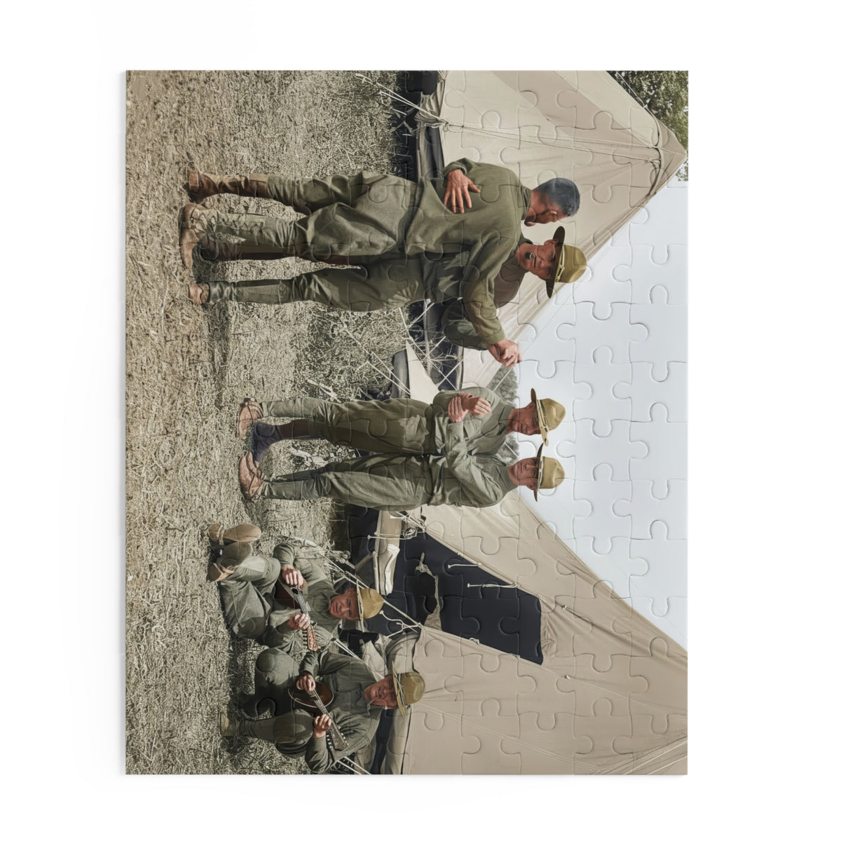 Men Dancing at Camp Jigsaw Puzzle | LGBTQ+ Heritage | hommes 006