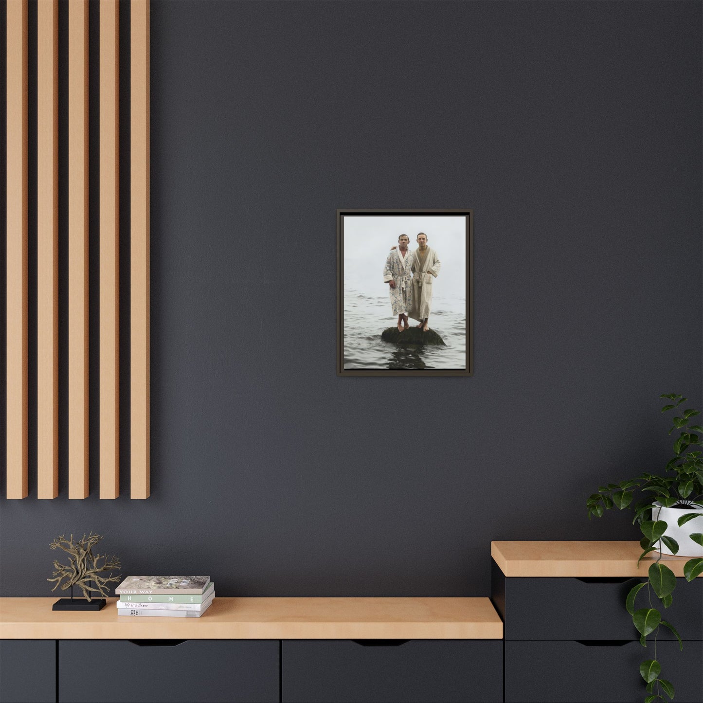 nager 049 | Framed Vintage Photo - Matte Canvas