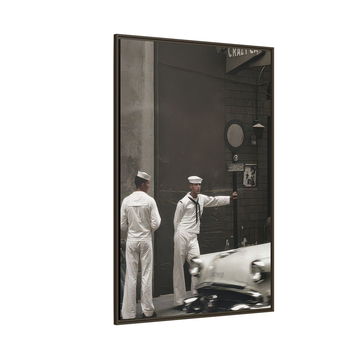 paire 151 | Framed Vintage Photo - Matte Canvas