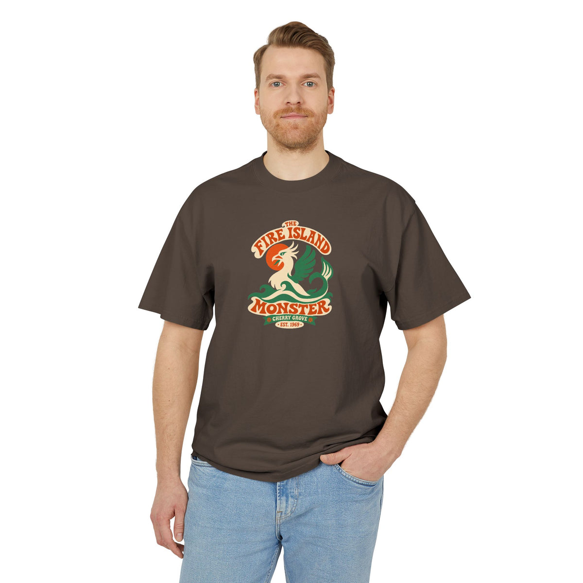 The Fire Island Monster Cherry Grove T-Shirt | Vintage Gay Bar History Tee