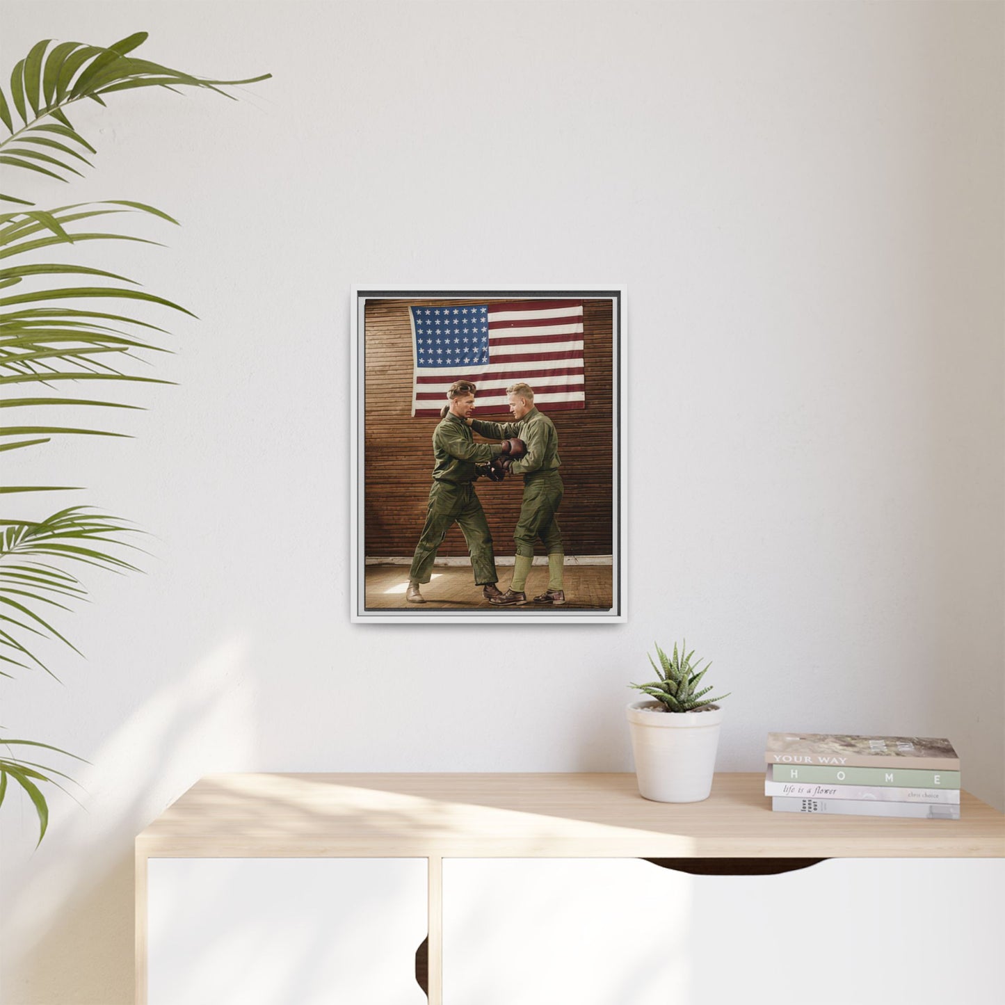 athlétisme 034 | Framed Vintage Photo - Matte Canvas