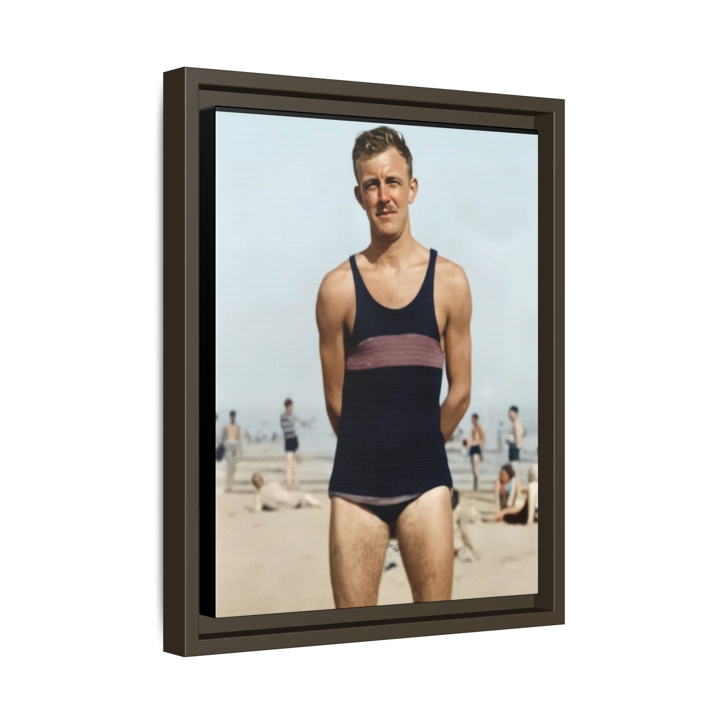 nager 023 | Framed Vintage Photo - Matte Canvas