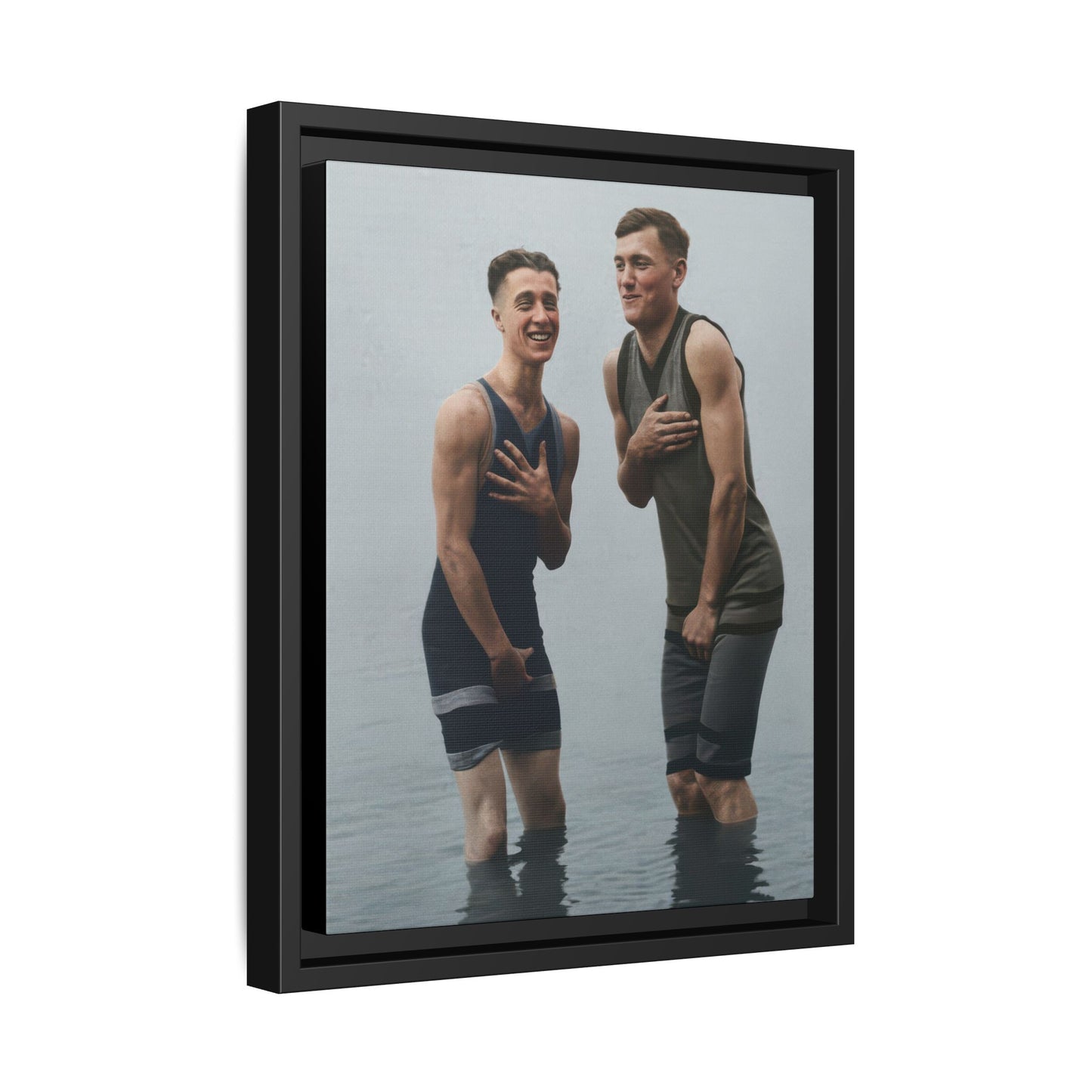 nager 043 | Framed Vintage Photo - Matte Canvas