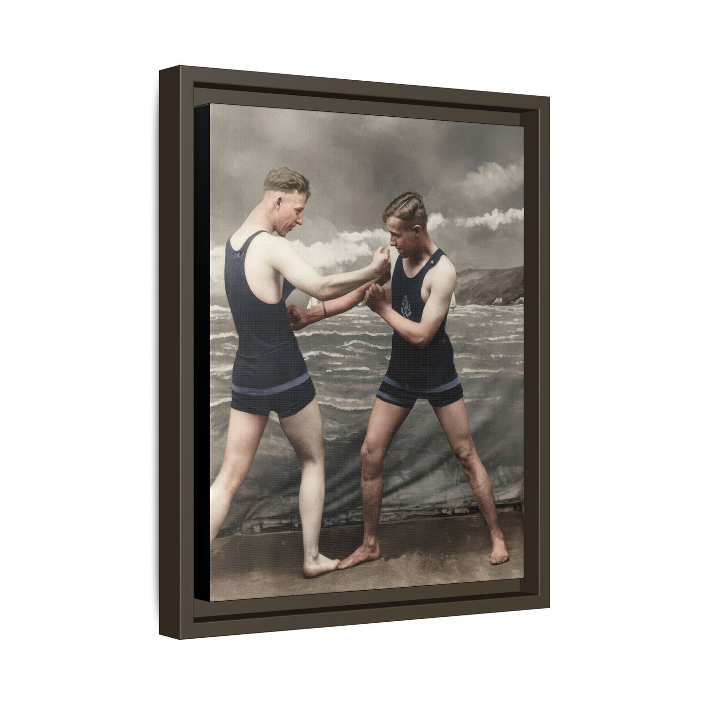 nager 048 | Framed Vintage Photo - Matte Canvas