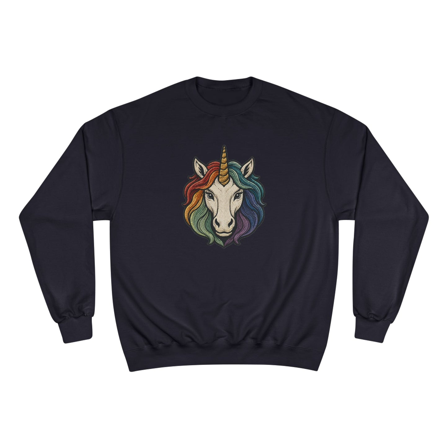 Champion | Rainbow Riders Muted Pride Unicorn Crewneck Sweatshirt