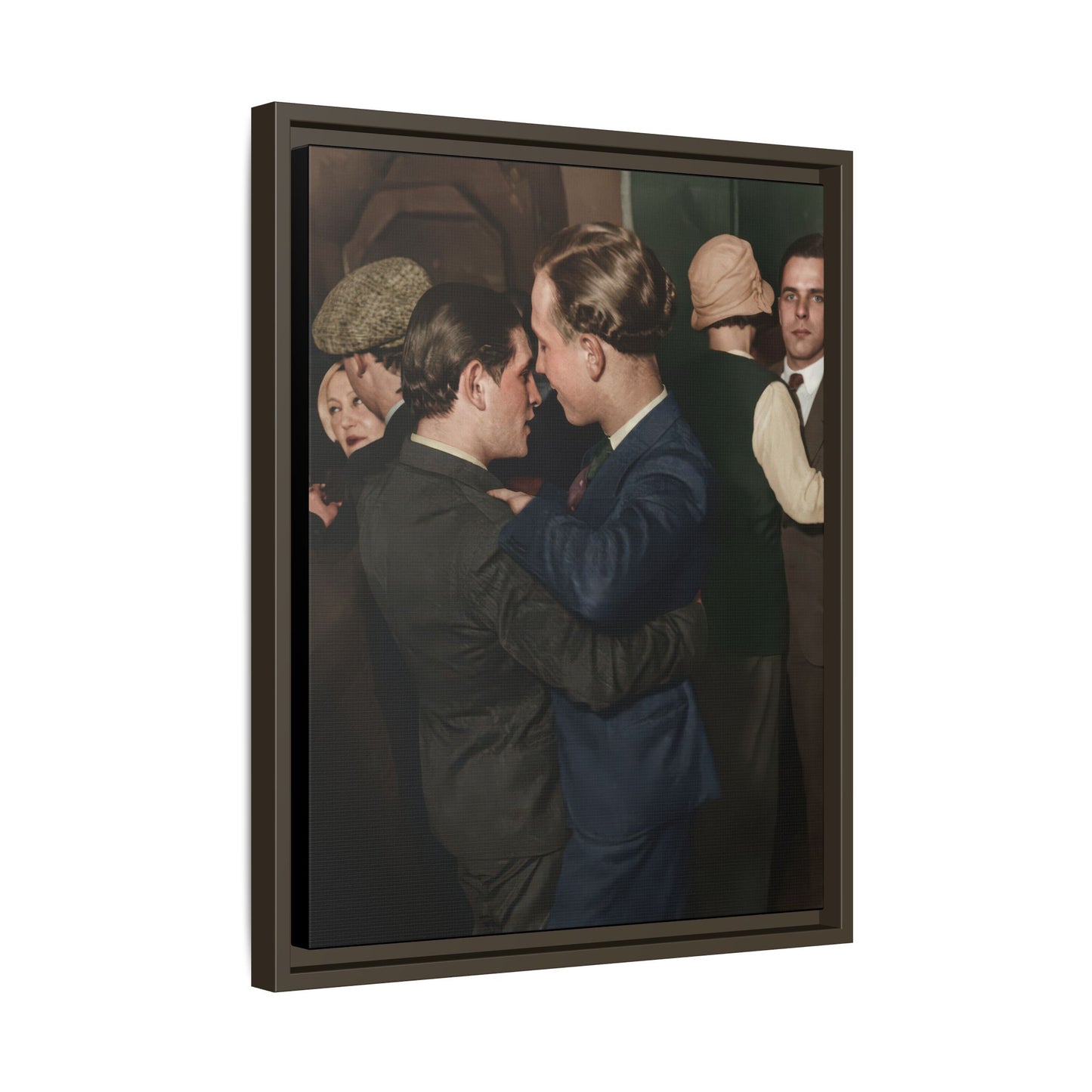 paire 141 | Framed Vintage Photo - Matte Canvas