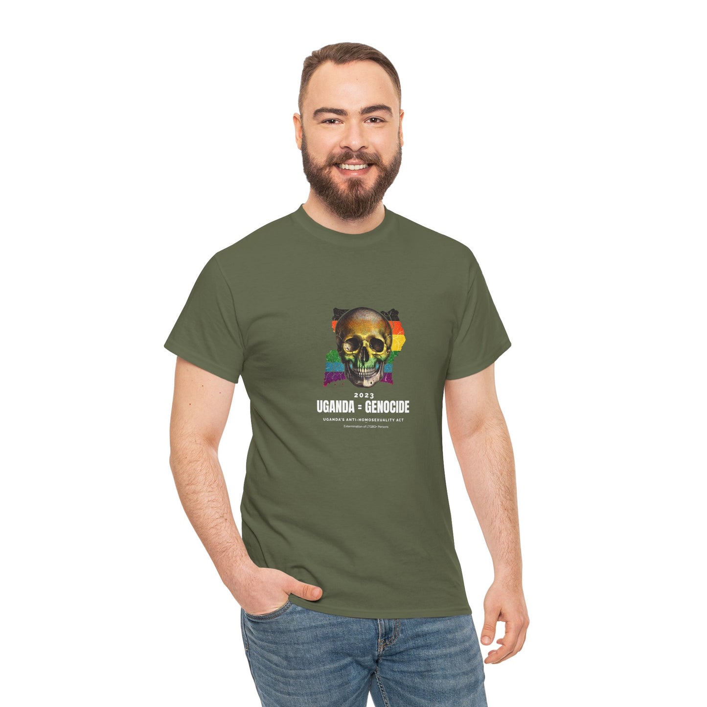 Uganda = Genocide | Activist T-Shirt