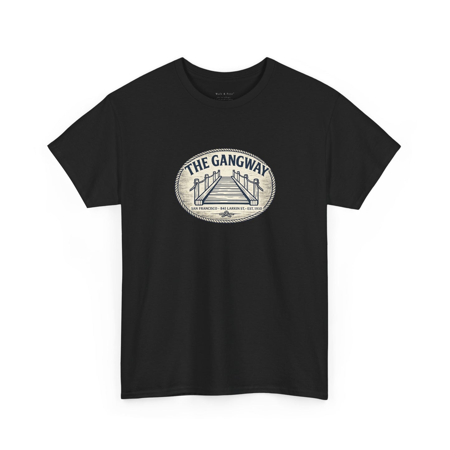 The Gangway 1910 — San Francisco Waterfront Tee | LGBTQ History Shirt