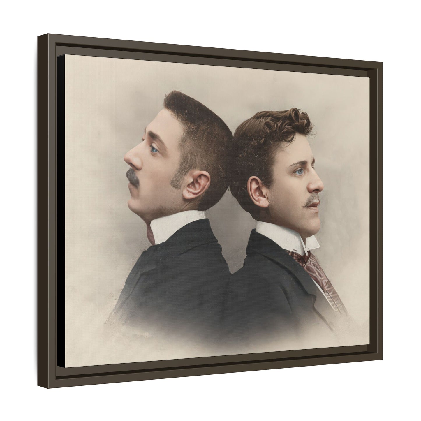 paire 030 | Framed Vintage Photo - Matte Canvas