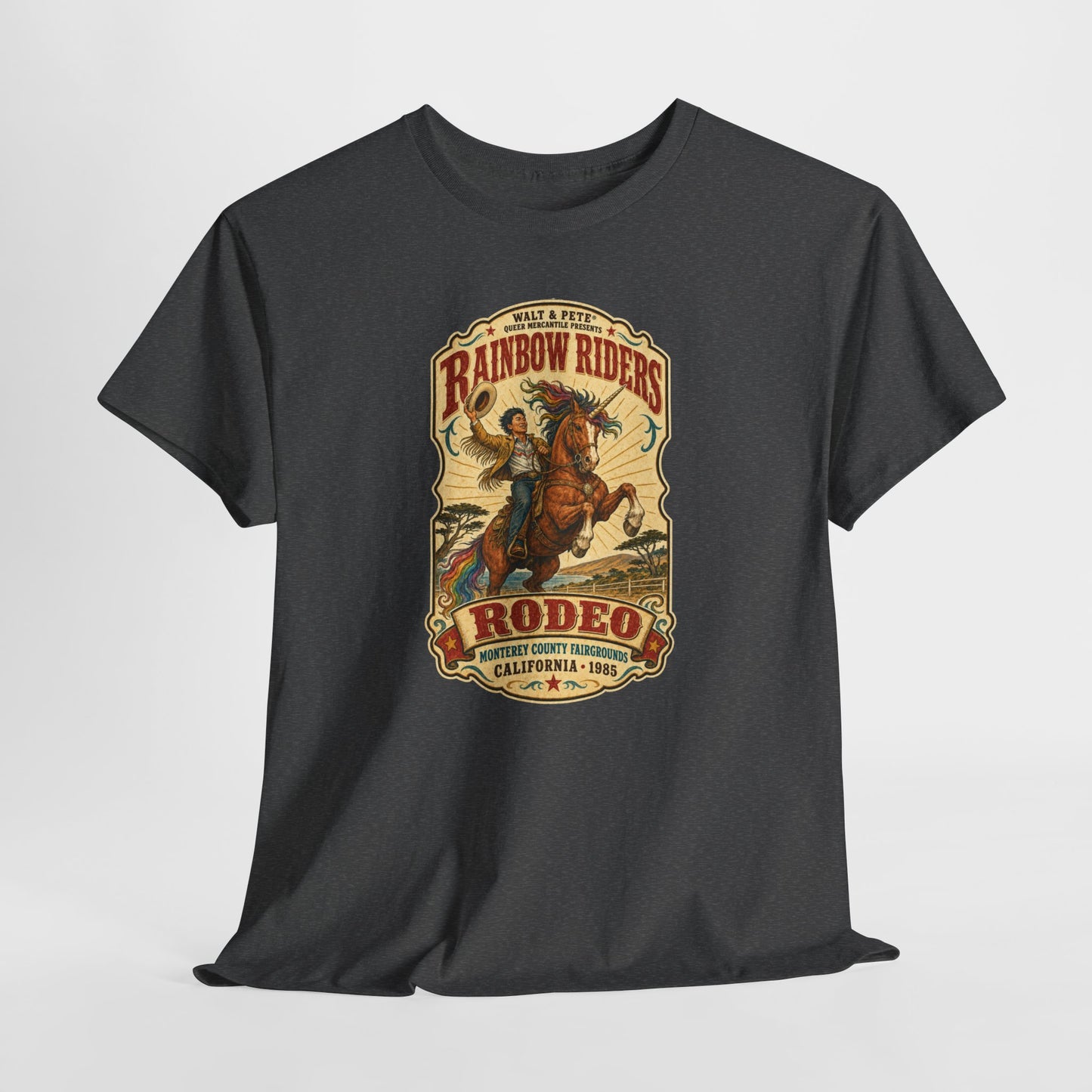Copy of Rainbow Riders Rodeo Arizona 1972 Pride T-Shirt | Queer Cowgirl Tee