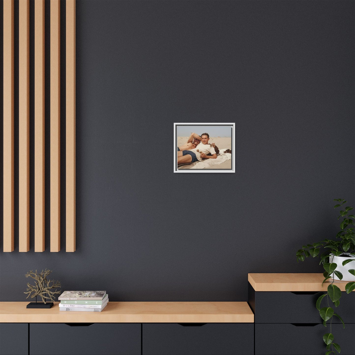 nager 020 | Framed Vintage Photo - Matte Canvas