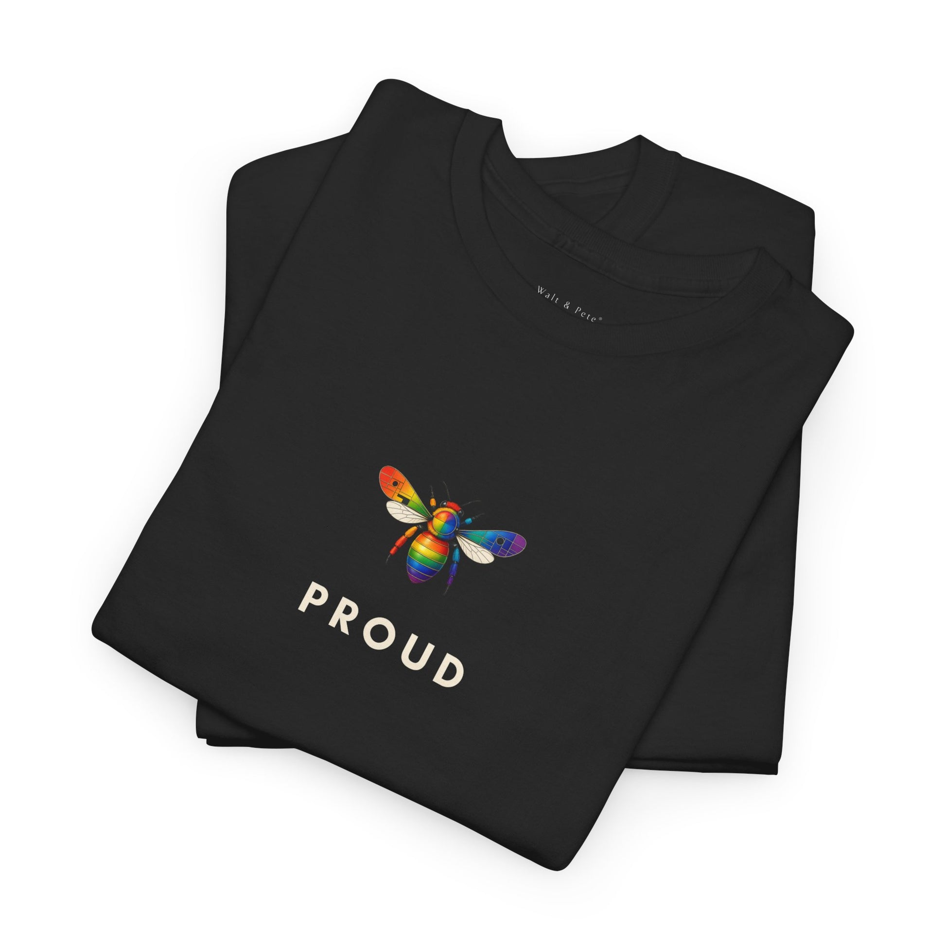 bauhaus rainbow bee geometric pride shirt 