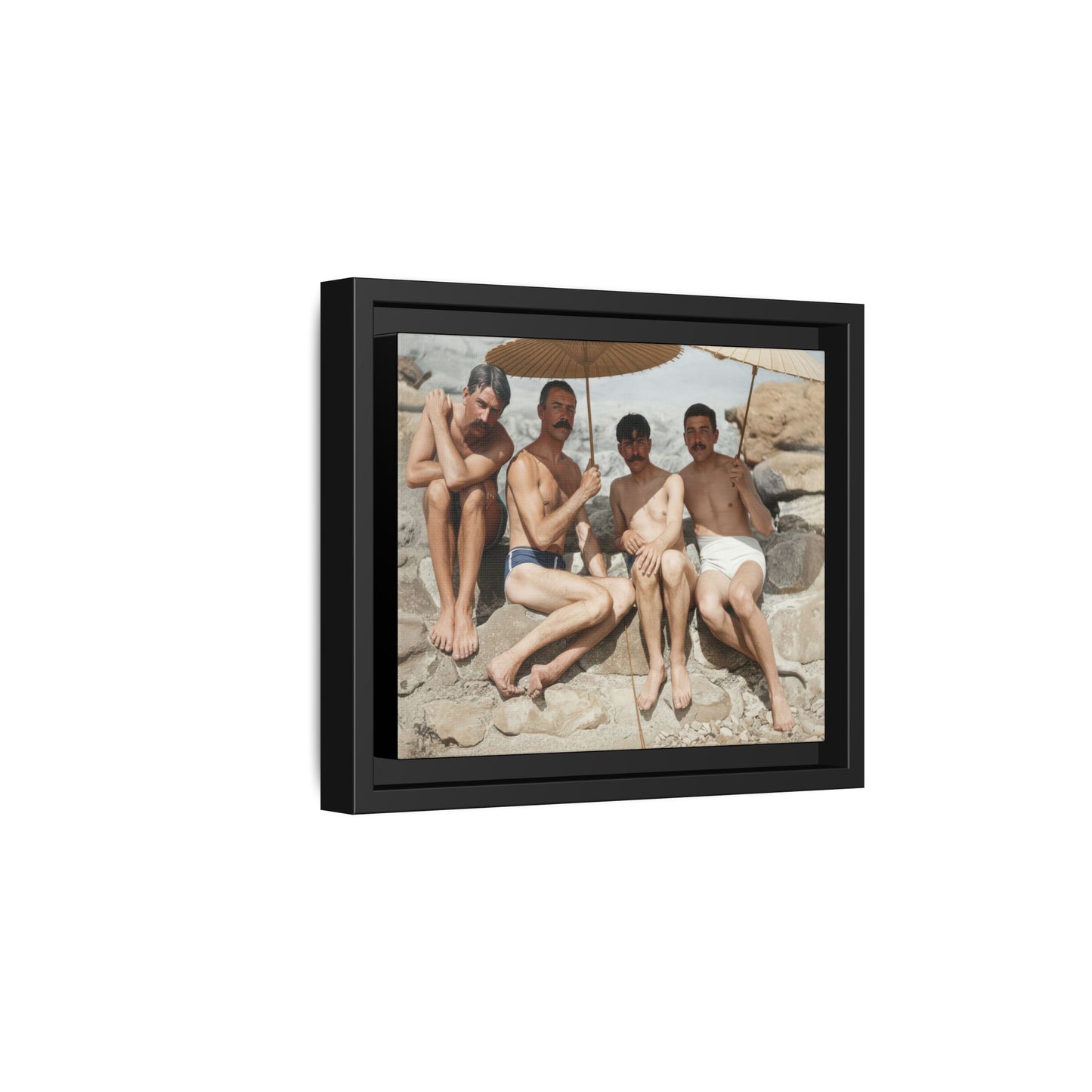 nager 030 | Framed Vintage Photo - Matte Canvas