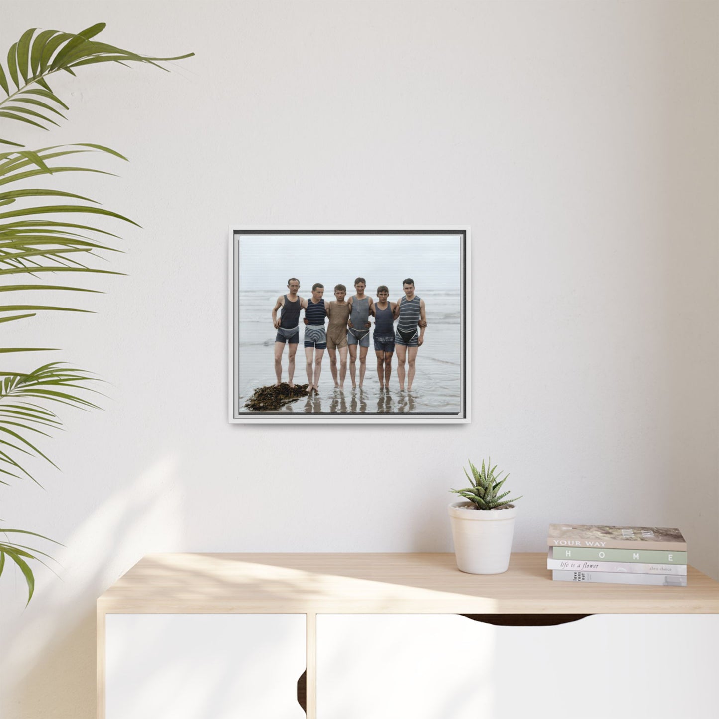 nager 008  | Framed Vintage Photo - Matte Canvas