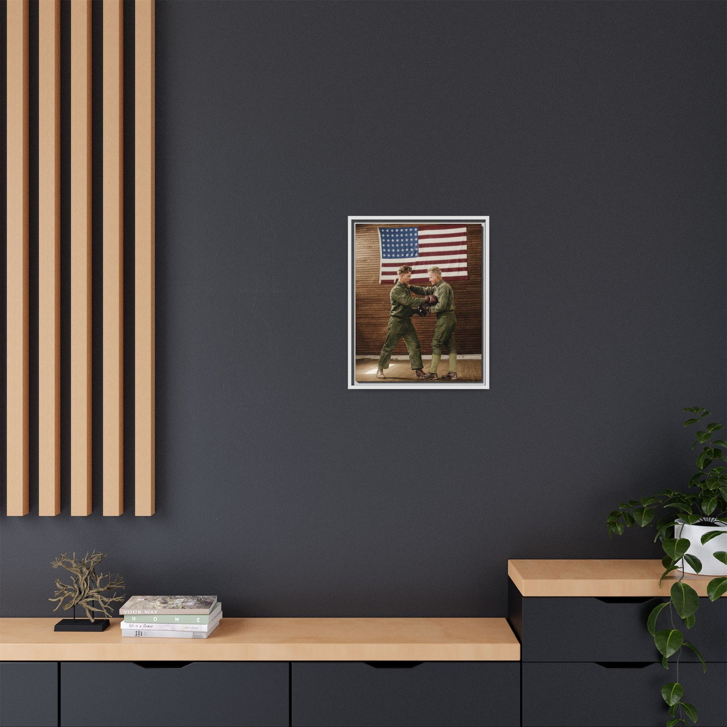 athlétisme 034 | Framed Vintage Photo - Matte Canvas