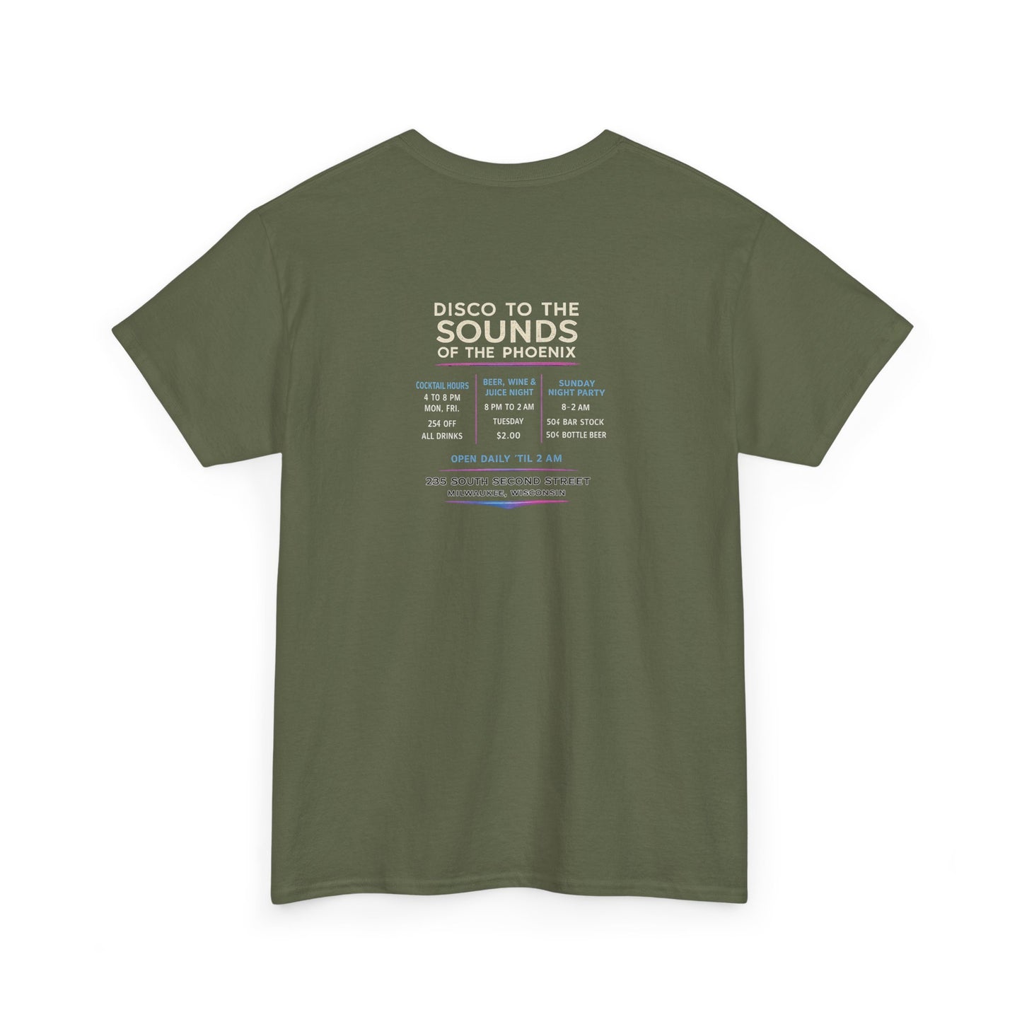 The Phoenix Milwaukee Historic Gay Bar T-Shirt | Disco To The Sounds  Vintage LGBTQ Pride Tee