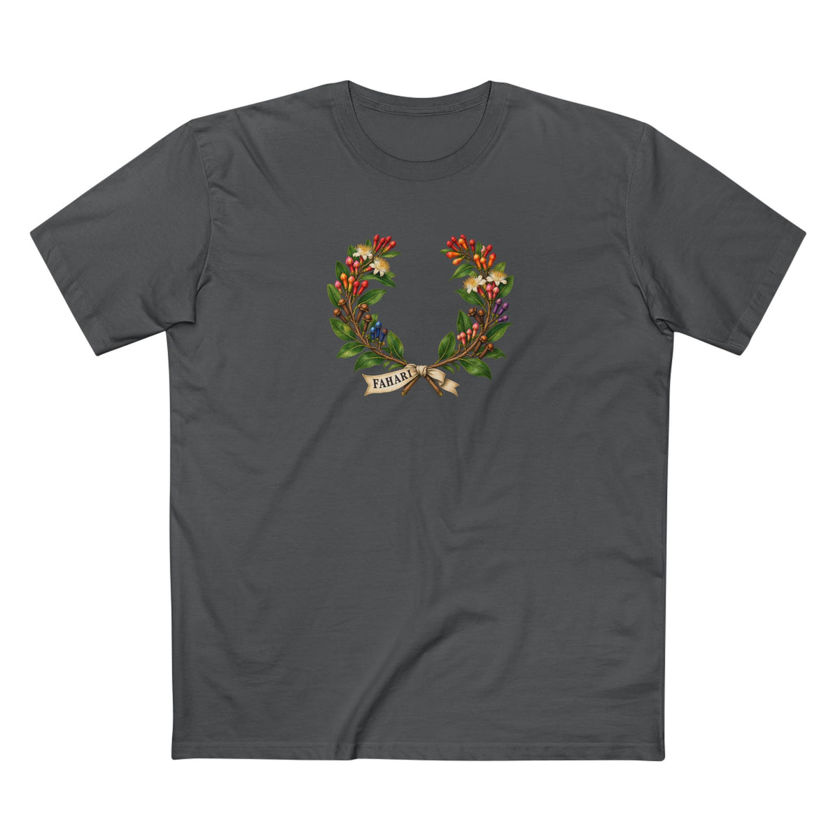Tanzanian Clove Fahari Pride T-Shirt | Swahili Laurel Wreath Tee