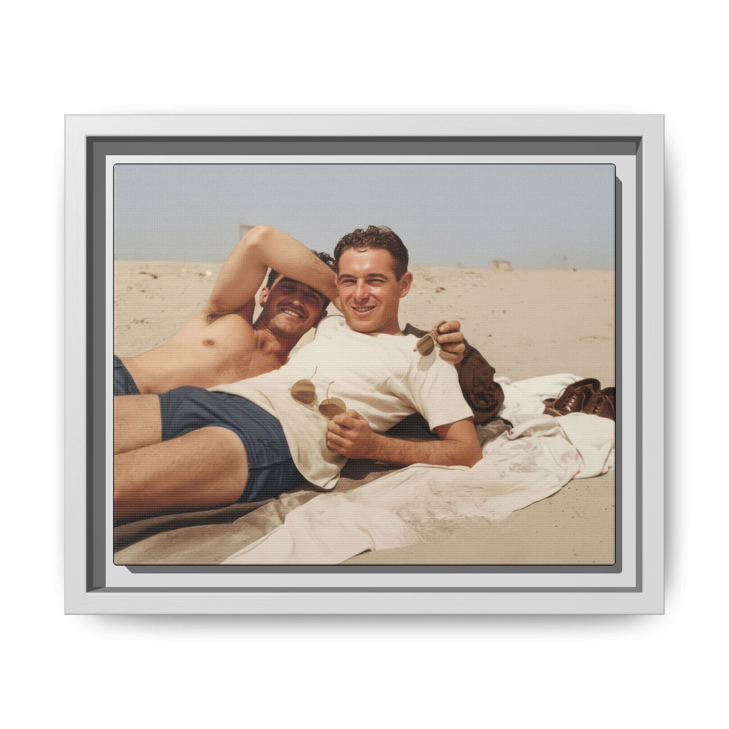 nager 020 | Framed Vintage Photo - Matte Canvas