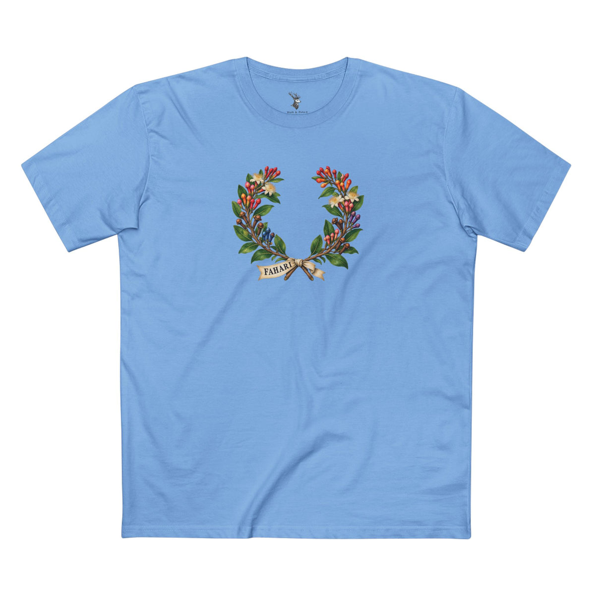 Tanzanian Clove Fahari Pride T-Shirt | Swahili Laurel Wreath Tee