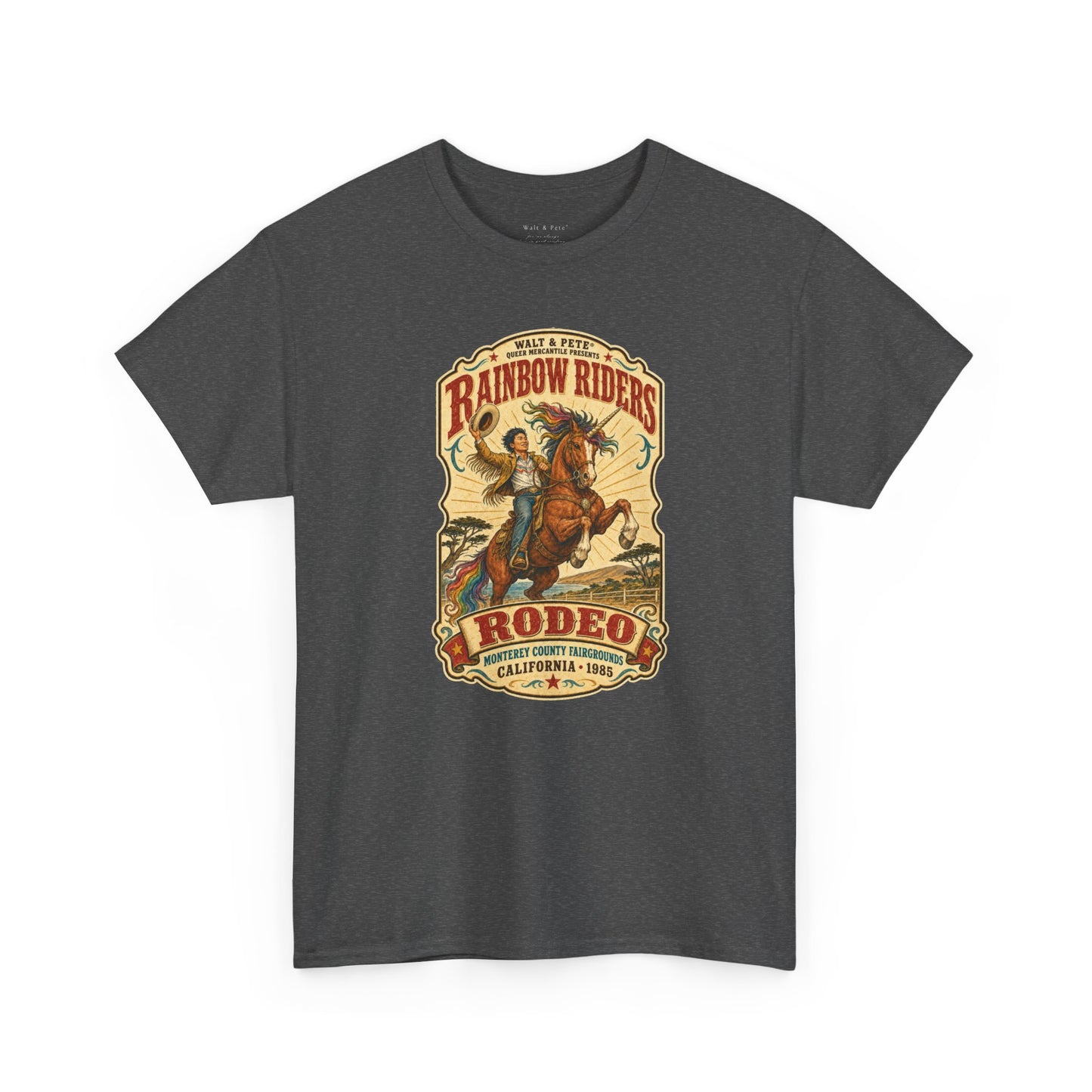 Copy of Rainbow Riders Rodeo Arizona 1972 Pride T-Shirt | Queer Cowgirl Tee