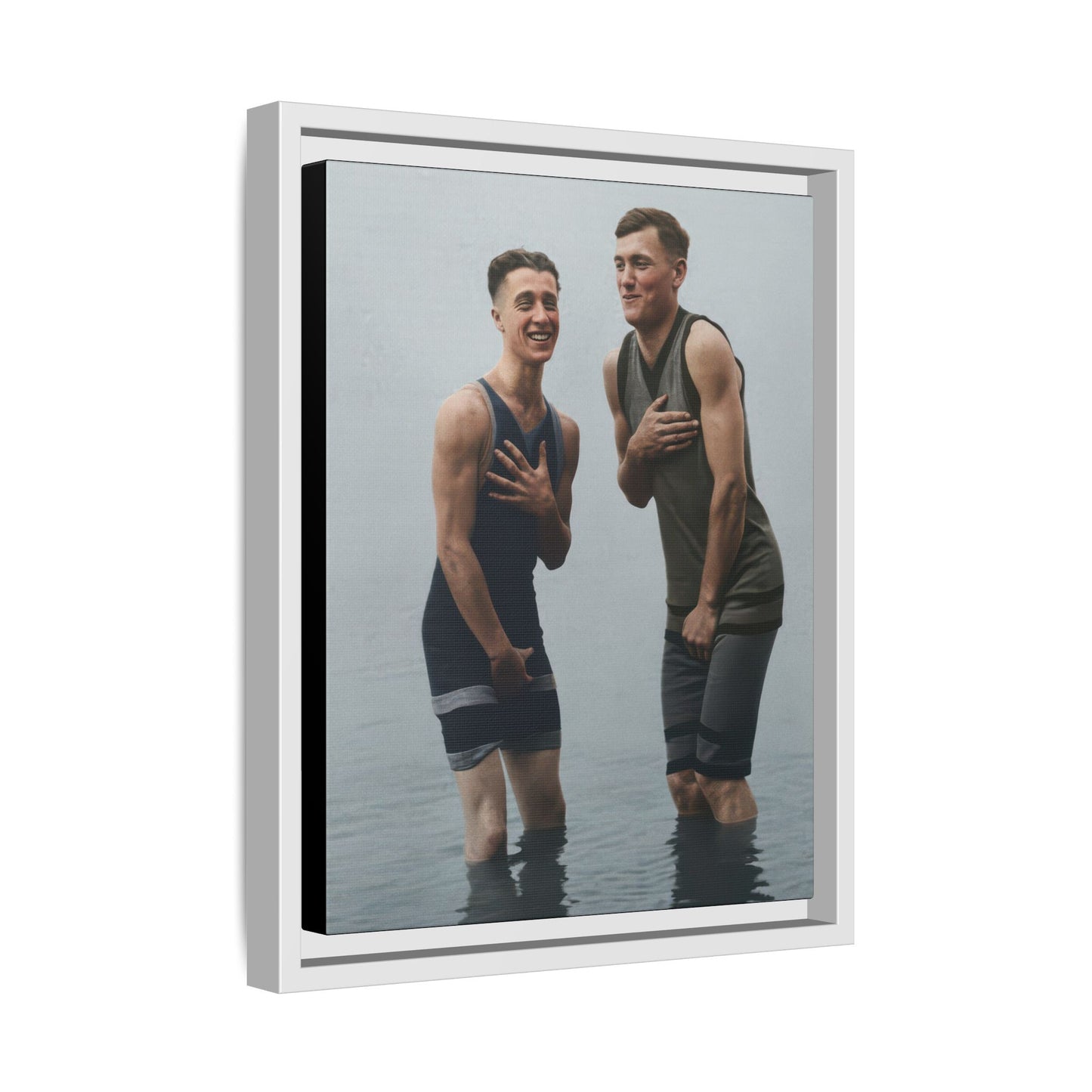 nager 043 | Framed Vintage Photo - Matte Canvas