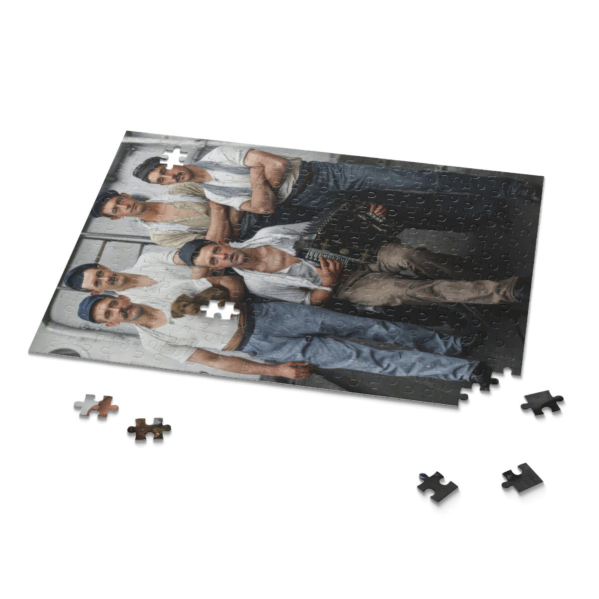 Accordion & Company on Deck Jigsaw Puzzle | LGBTQ+ Heritage | hommes 002