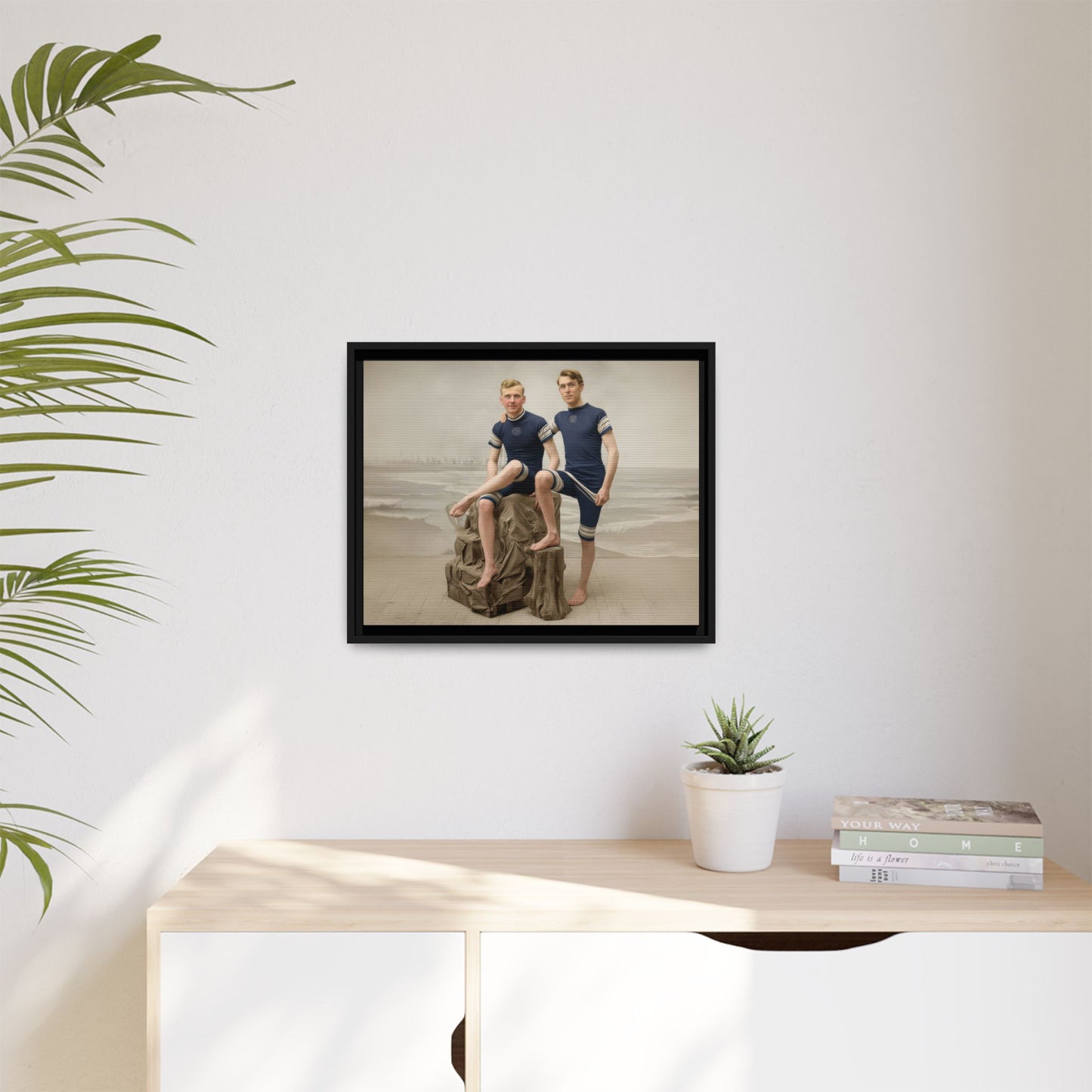 nager 036 | Framed Vintage Photo - Matte Canvas